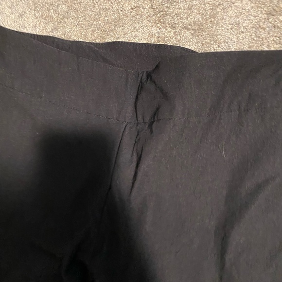 💜 Boho Chic Black Dress Pants in Stretchy Material - Picture 2 of 6